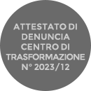 Nuova Omt srl - Attestato denuncia centro trasformazione metalli 2023/12
